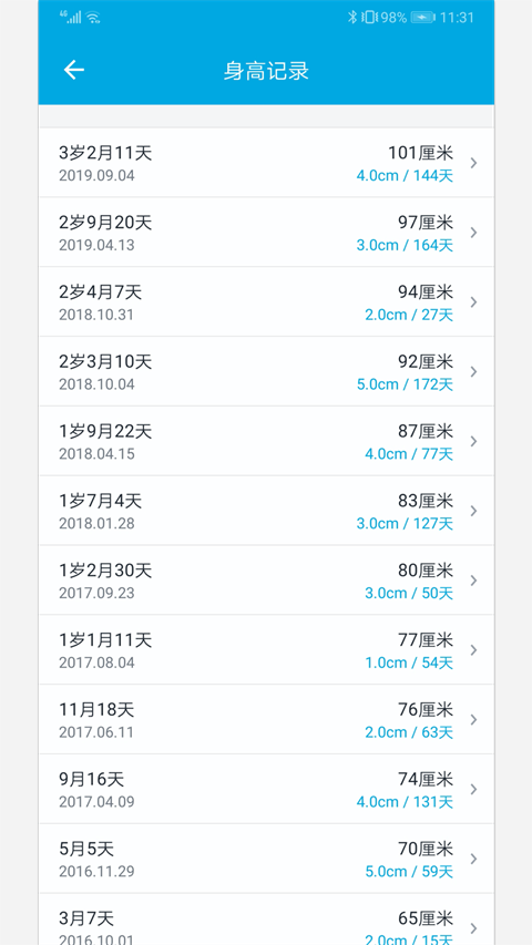 宝宝成长记app