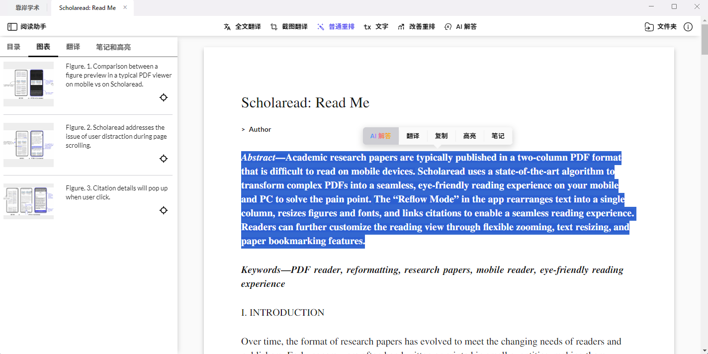 Scholaread靠岸学术64位