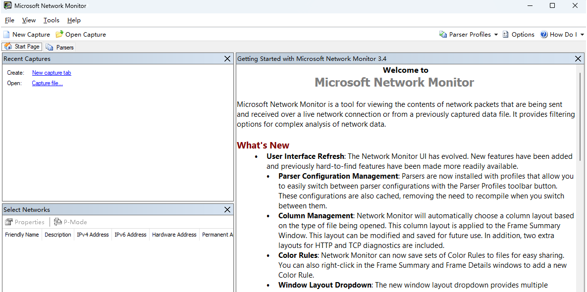 Microsoft Network Monitor