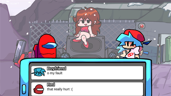 周五夜放克太空人模组拟人化