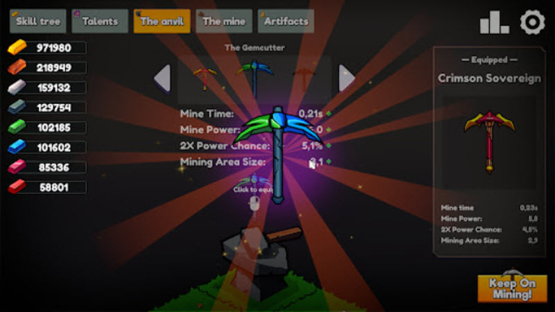 持续挖掘内置菜单版