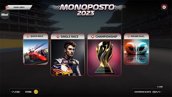 f1方程式赛车模拟器