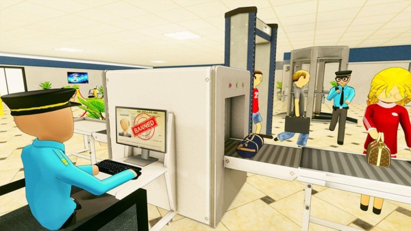 火柴人机场安检手游