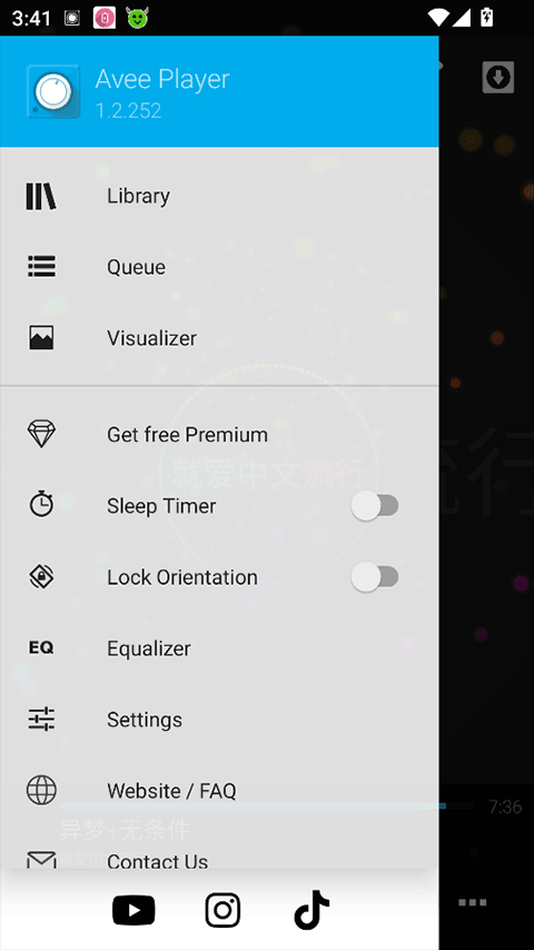Avee Player解锁高级版
