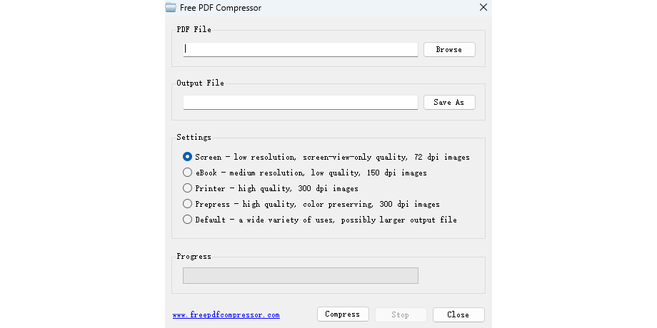 Free PDF Compressor