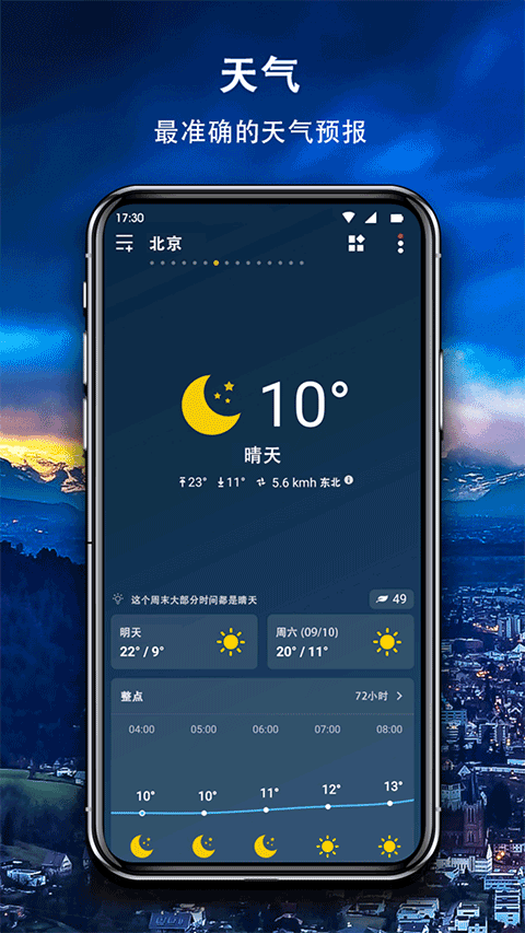简约天气预报