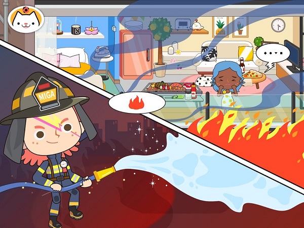 米加小镇消防局手游