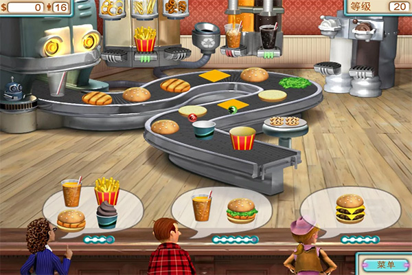 Burger Shop(汉堡商店)