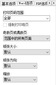 Word选项