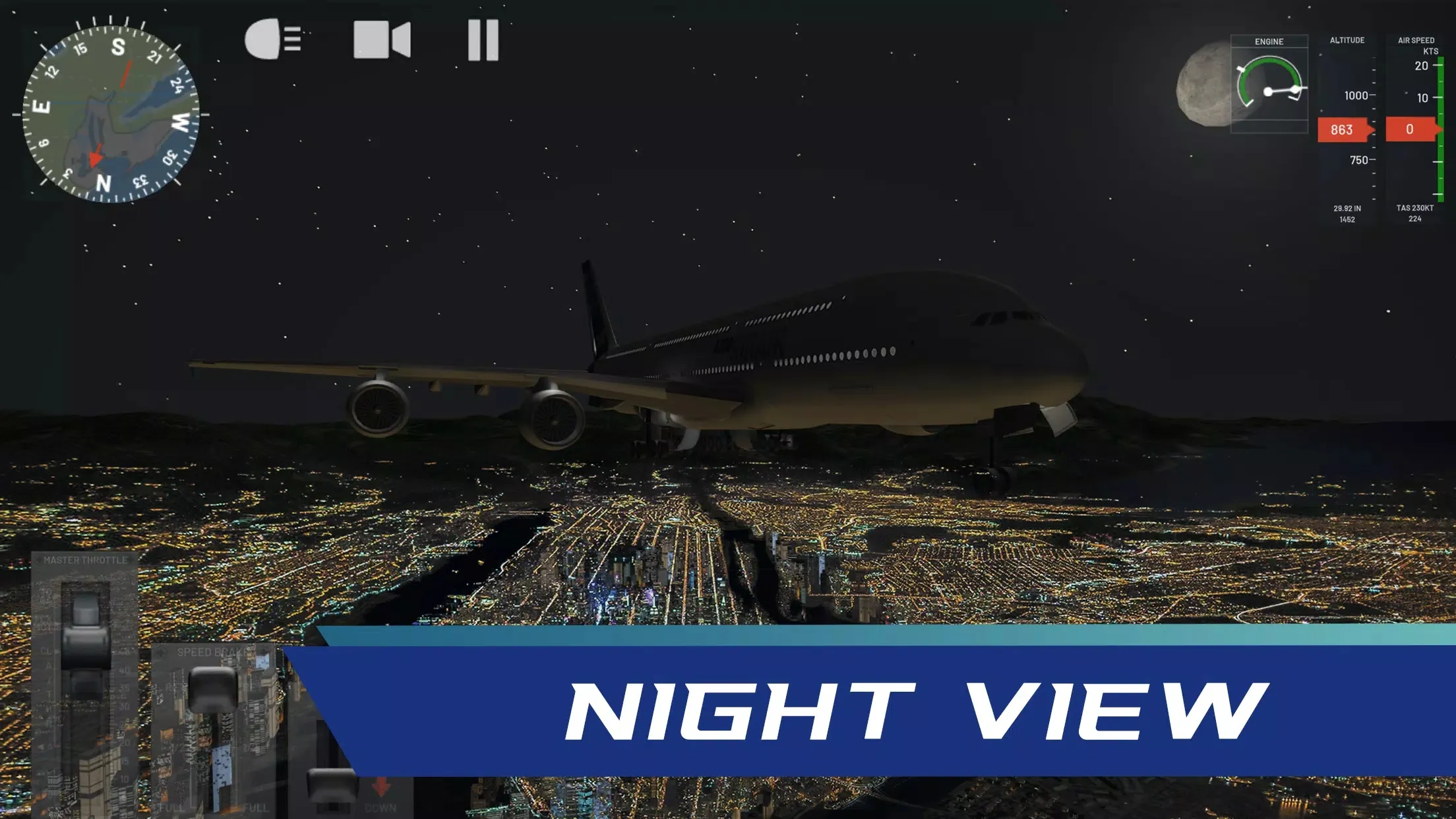 飞行模拟器飞机全解锁版(Flight Sim)