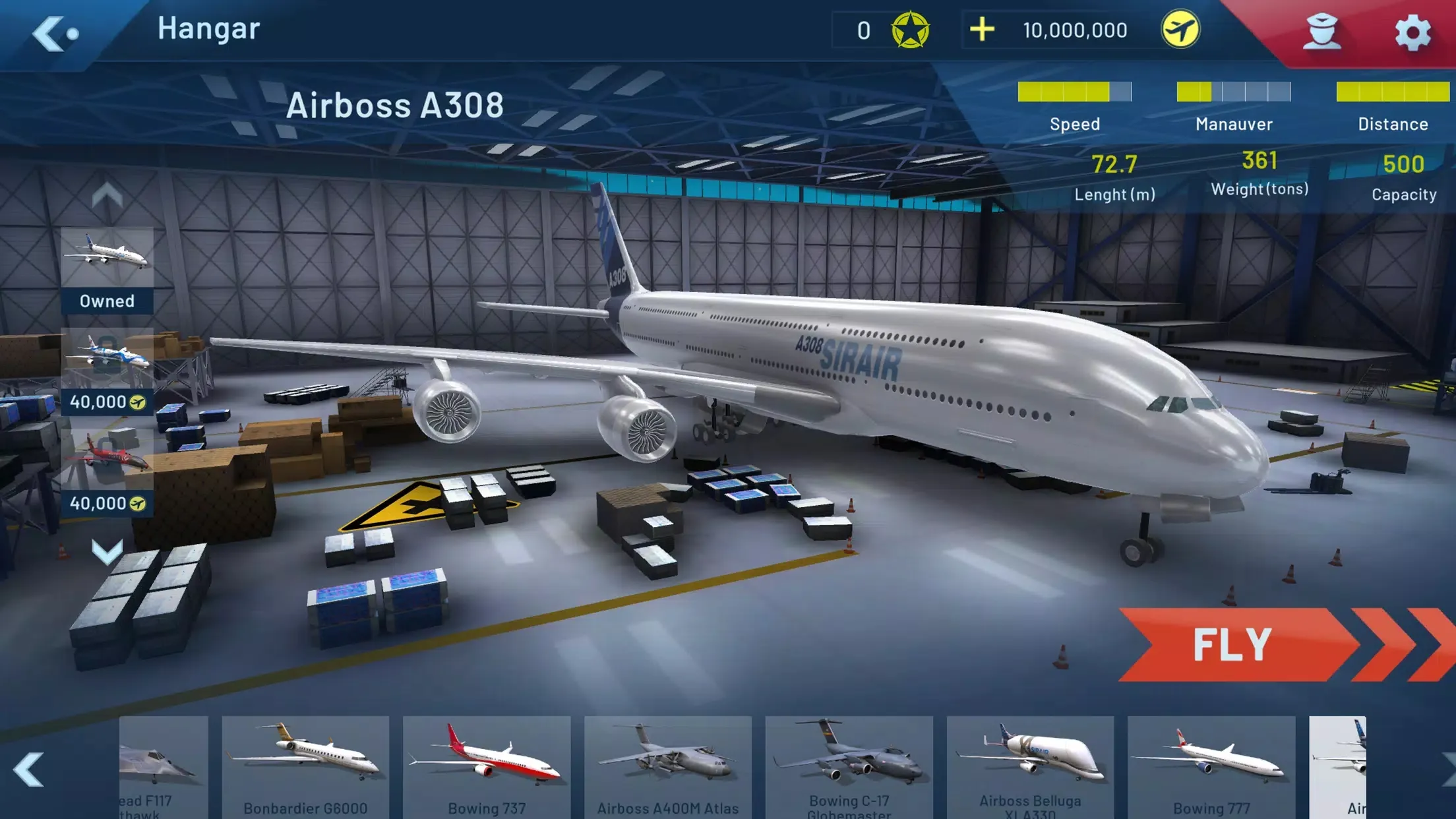 飞行模拟器(Flight Sim)