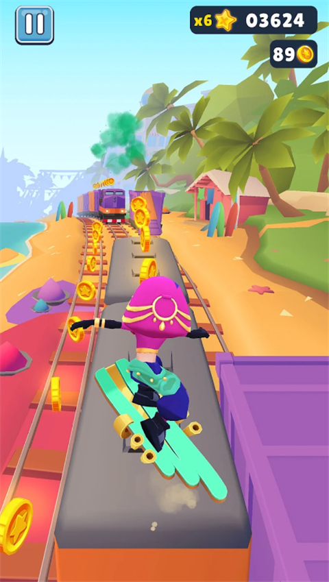 地铁跑酷开挂版(Subway Surf)