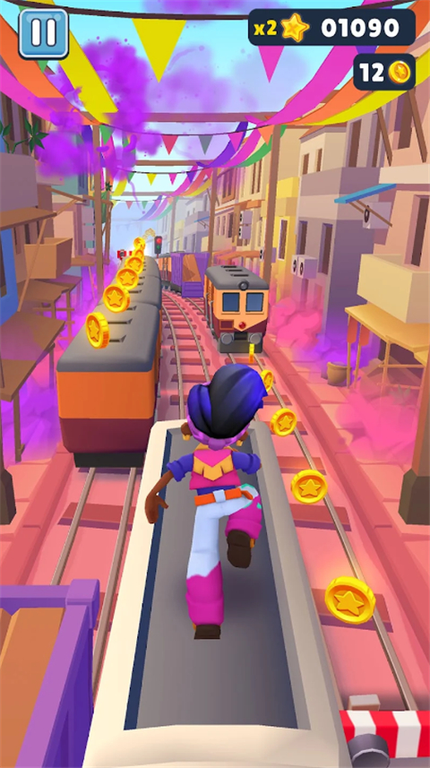地铁跑酷开挂版(Subway Surf)