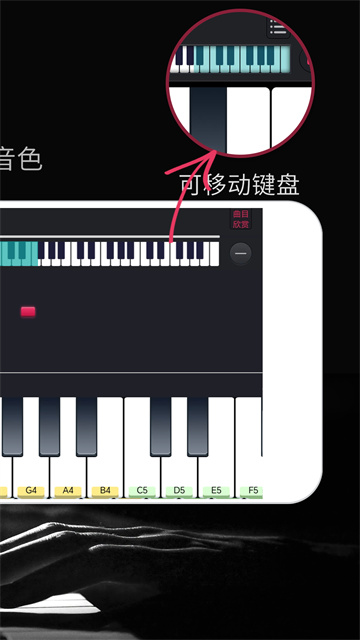 模拟钢琴app(钢琴键盘)