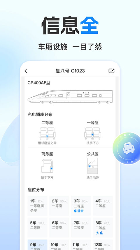 高铁管家12306火车票app