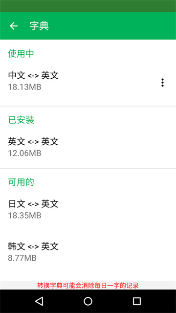 Dictionary词典app