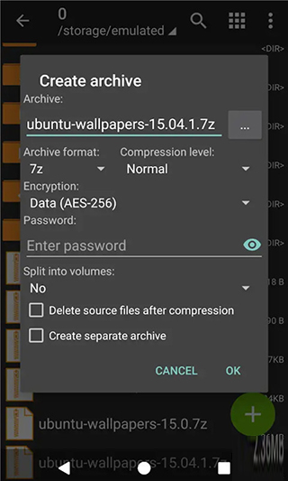 ZArchiver旧版本0.85