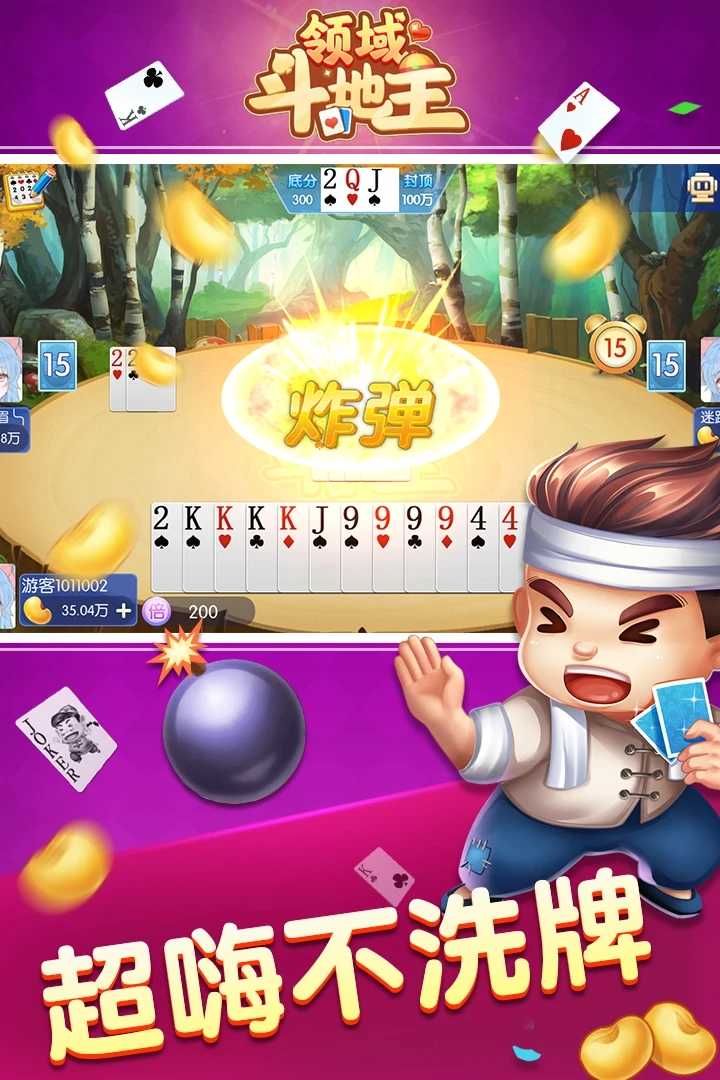 领域斗地主连炸版