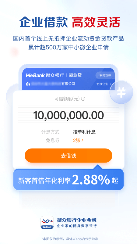 微众银行企业金融