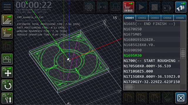 cnc数控铣床仿真软件(CNC VMC Simulator)