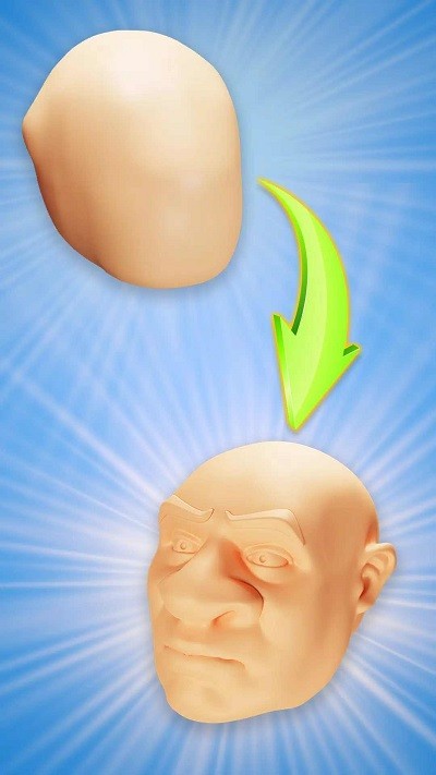 面部雕塑