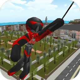 火柴人蜘蛛侠英雄2无敌版(火柴人绳索英雄2)