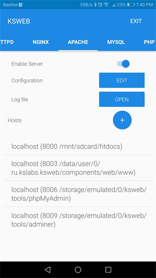 KSWEB app