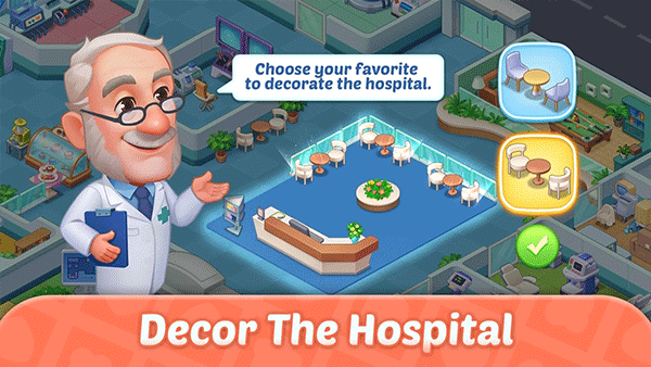 疯狂医院达什医生游戏(Happy ASMR Hospital)