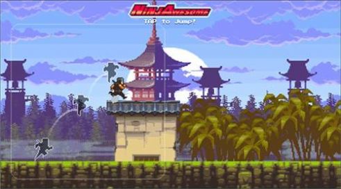 像素忍者跑酷Ninja Saizou游戏