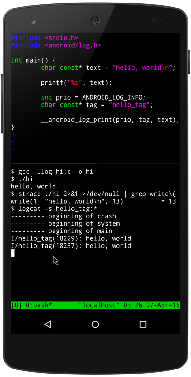 Termux app