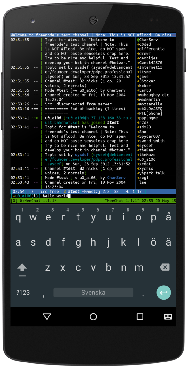Termux app