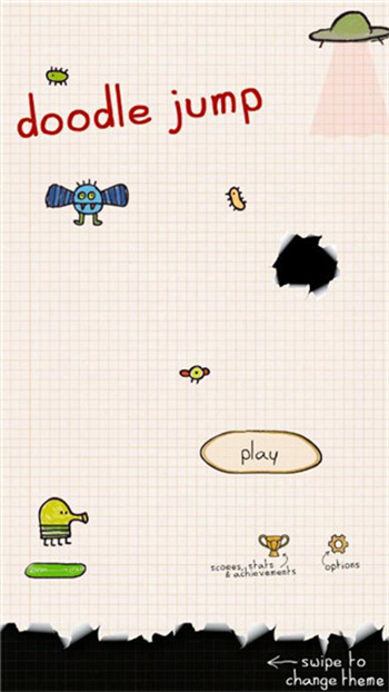 涂鸦跳跃官方版(Doodle Jump)