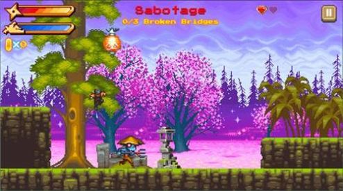 像素忍者跑酷Ninja Saizou游戏