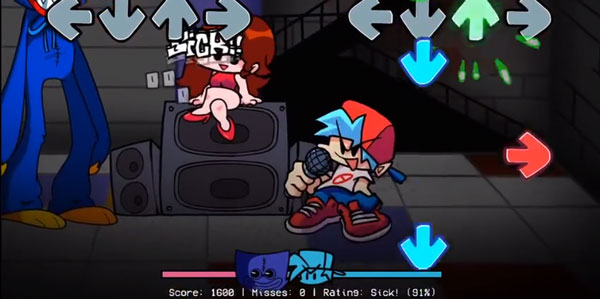 周五夜放克大蓝猫模组下载手机版(Friday Night Funkin VS huggy HD)