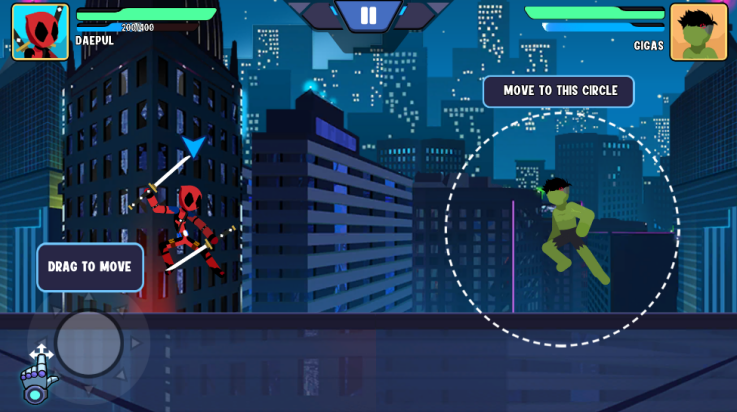 火柴人超级英雄战争最新版(Stickman Superhero)