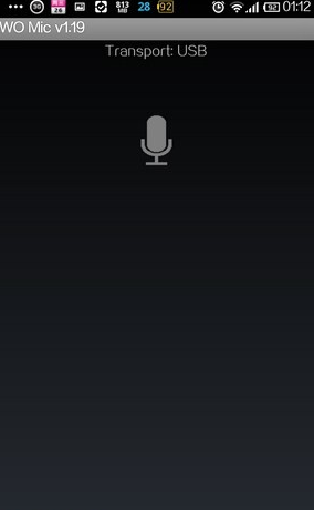 WO Mic app