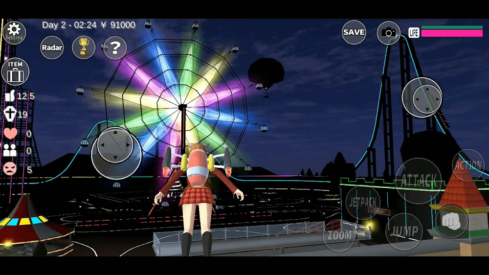 SAKURASchoolator英文版(SAKURA SchoolSimulator)