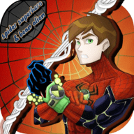 蜘蛛侠暗影之网(spider superhero & ben alien)