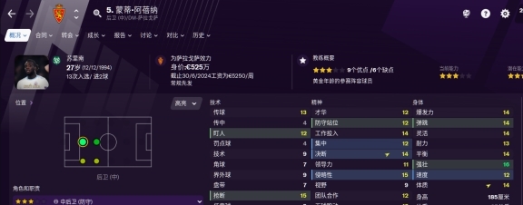 足球经理2021阵容图