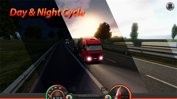 德国卡车模拟器中文版(Truck Simulator Europe 2 Free)