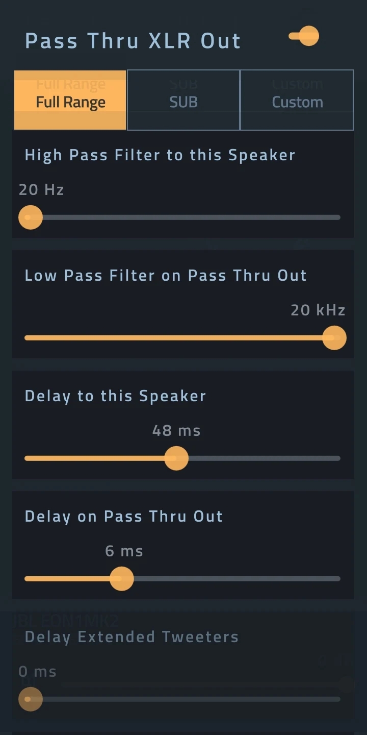 JBL Pro Connect app
