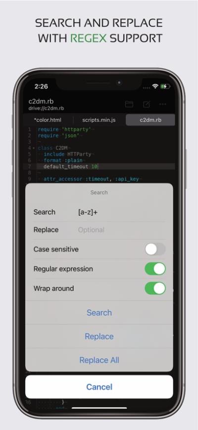 代码编辑器app