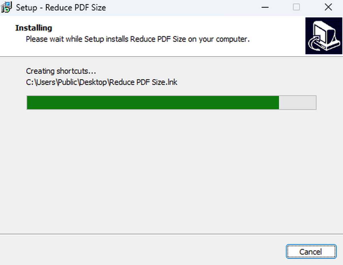 Reduce PDF Size