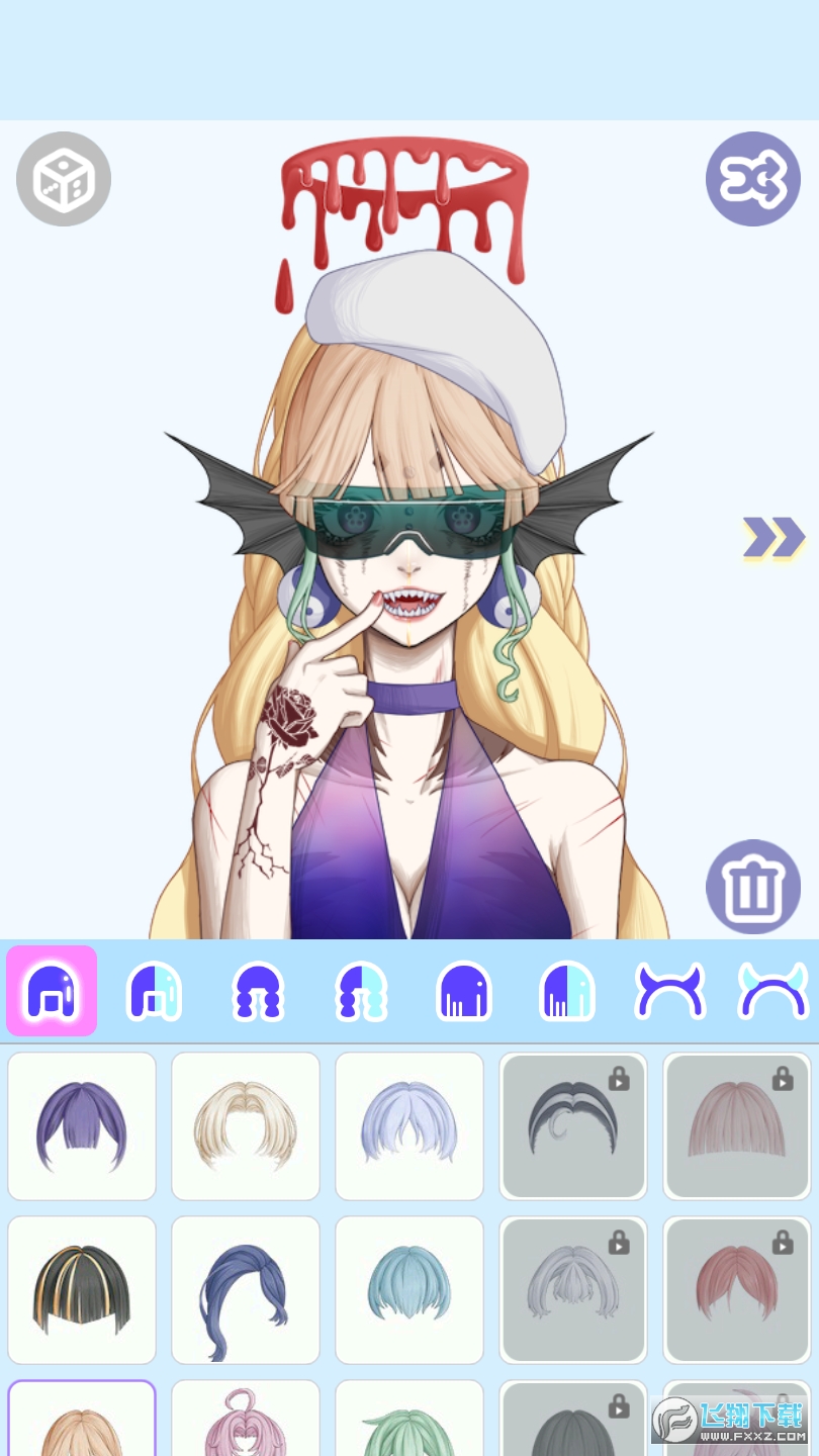怪物女孩换装全部衣服解锁版
