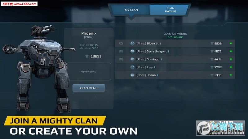 进击的战争机器无限金币破解版(War Robots)