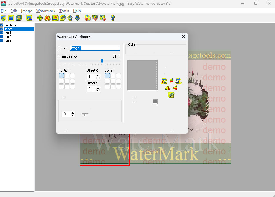 Easy Watermark Creator