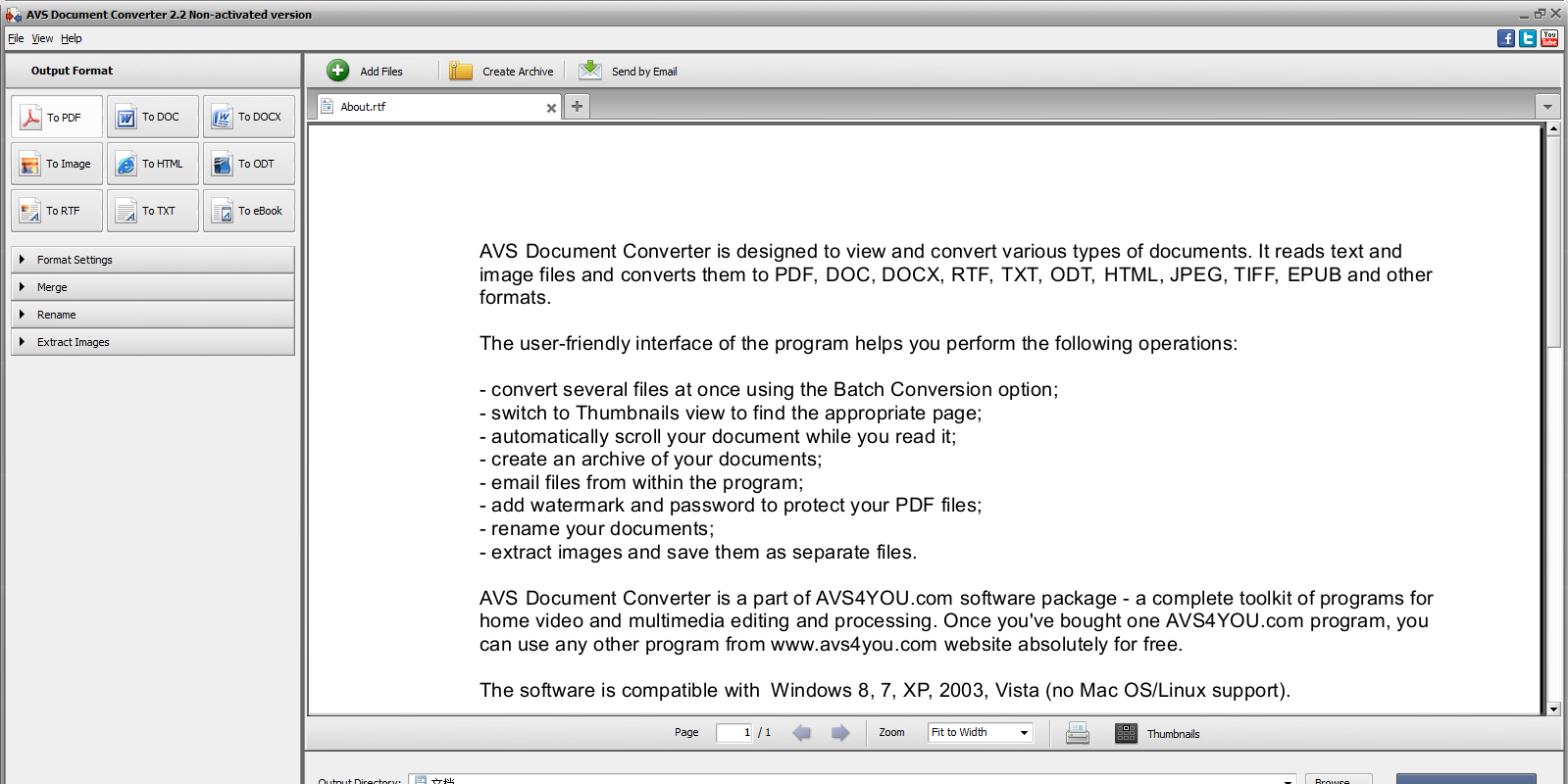 AVS Document Con