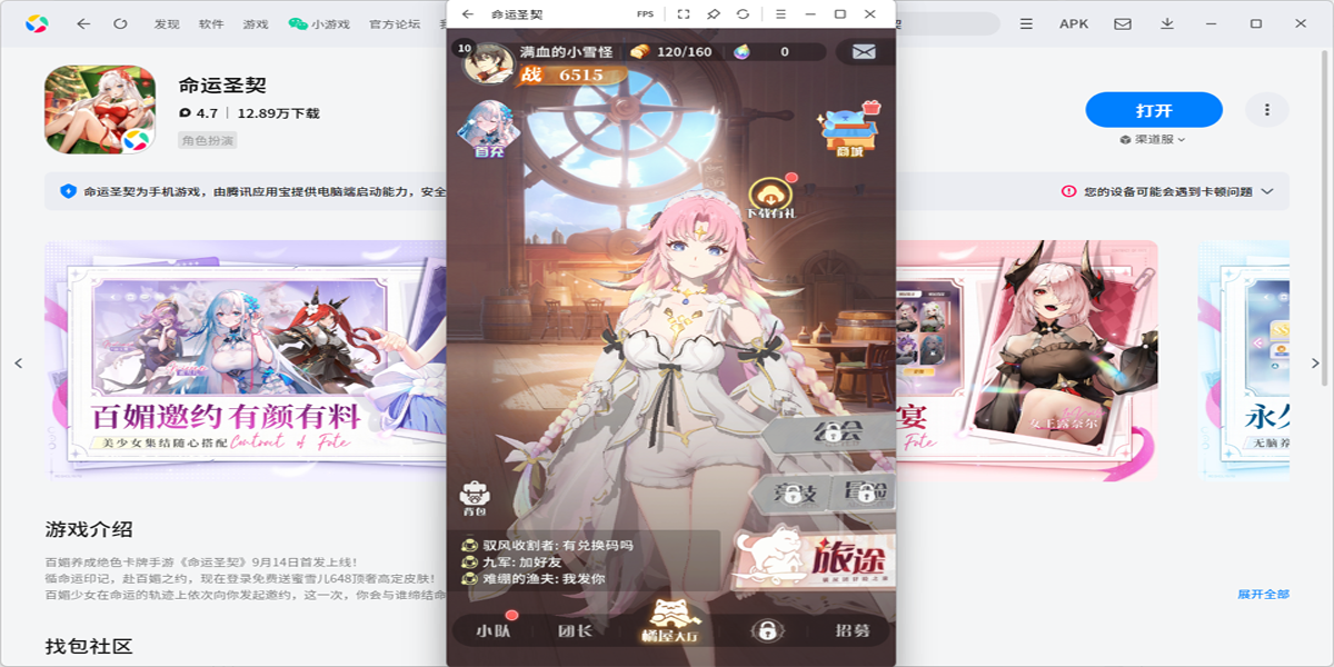 命运圣契手游电脑版