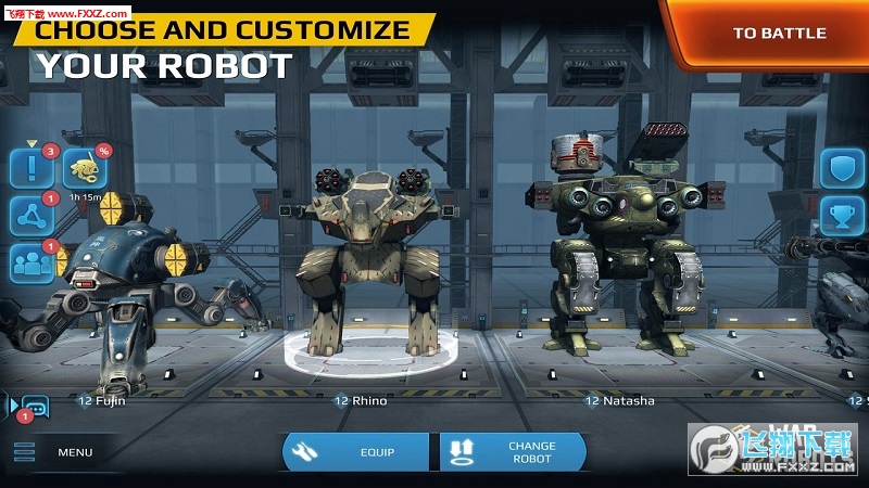 进击的战争机器无限金币破解版(War Robots)