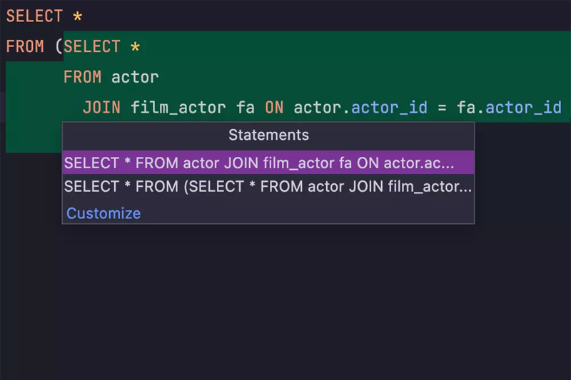 JetBrains DataGrip